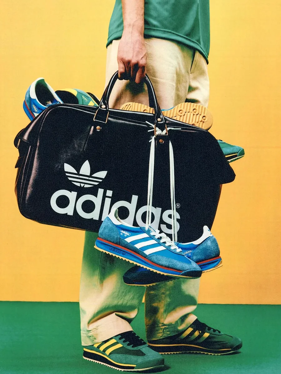 Model featuring Bags & Utility collection